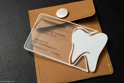 unique dental business cards